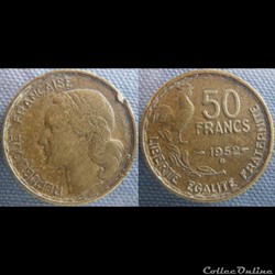 50 Francs 1952 B