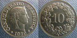 10 Rappen 1939 B