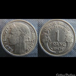 1 Franc 1947