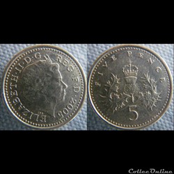5 Pence 2005
