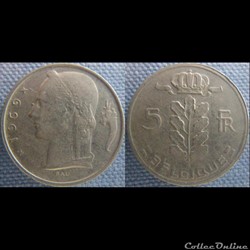 5 Francs 1969 fr