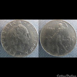 50 Lire 1964