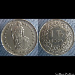 1 Franc 1970