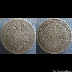 1 mark 1875 H