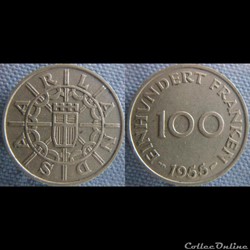 100 Franken 1955