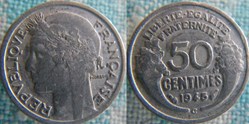 50 Centimes 1945 C