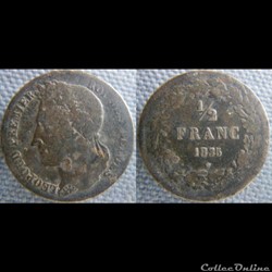 1/2 Franc 1835