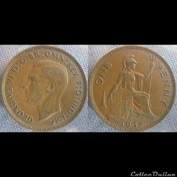 1 Penny 1937