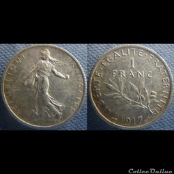 1 Franc 1917