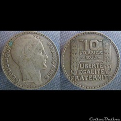 10 Francs 1933