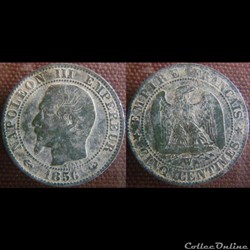 5 Centimes 1856 W