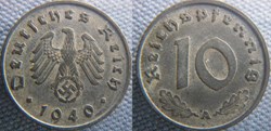 10 Reichspfennig 1940 A