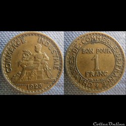 1 Franc 1923