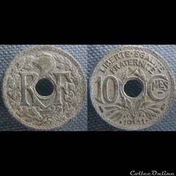 10 Centimes 1941