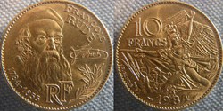 10 Francs 1984 Rude tranche A