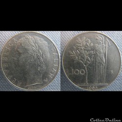 100 Lire 1963