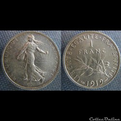 1 Franc 1919