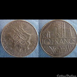 10 Francs 1984
