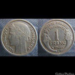 1 Franc 1944 C