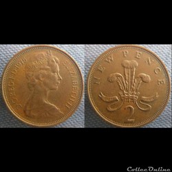 2 New Pence 1975