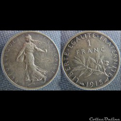 1 Franc 1915