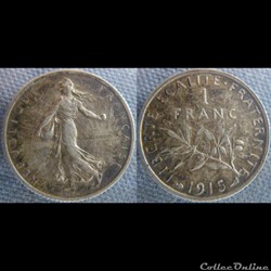 1 Franc 1915