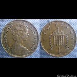 1 New Penny 1978
