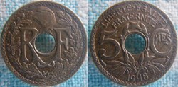 5 Centimes 1918