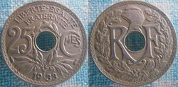25 Centimes 1933