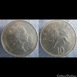 10 Pence 1996