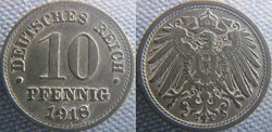 10 pfennig 1918