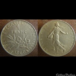 1 Franc 1960