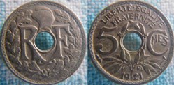 5 Centimes 1921