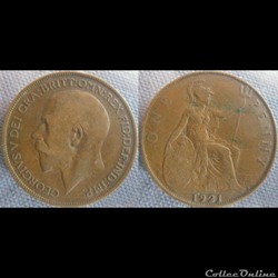 1 Penny 1921