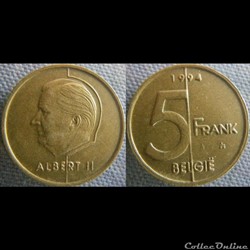 5 Francs 1994 fl