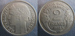 2 Francs 1959