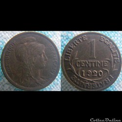 1 Centime 1920