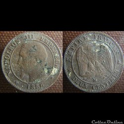 2 Centimes 1856 MA