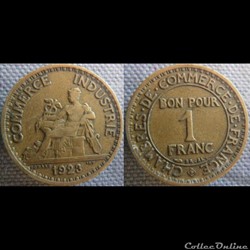 1 Franc 1923