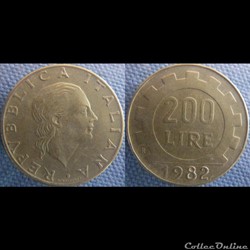 200 Lire 1982