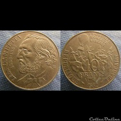10 Francs 1982 Gambetta