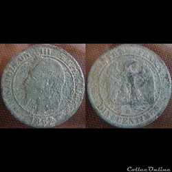 10 Centimes 1862 BB
