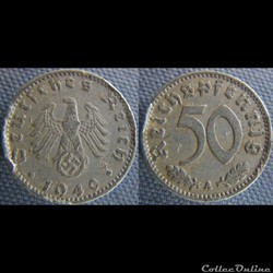 50 Reichspfennig 1940 A