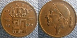 20 Centimes 1954 FL