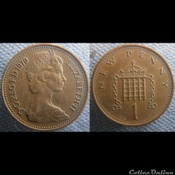 1 New Penny 1979