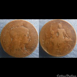 5 Centimes 1898