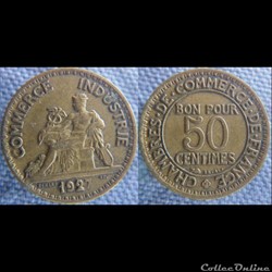 50 centimes 1927