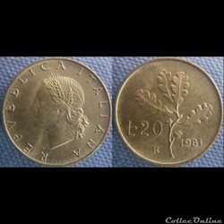 20 Lire 1981