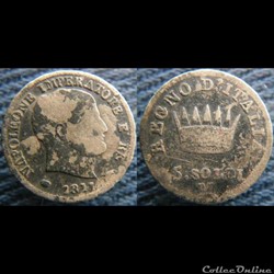 5 soldi 1811 M