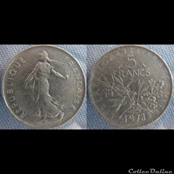 5 Francs 1973